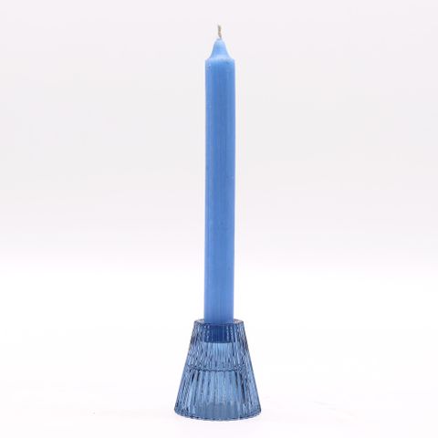 Two way candle holder - Royal Blue