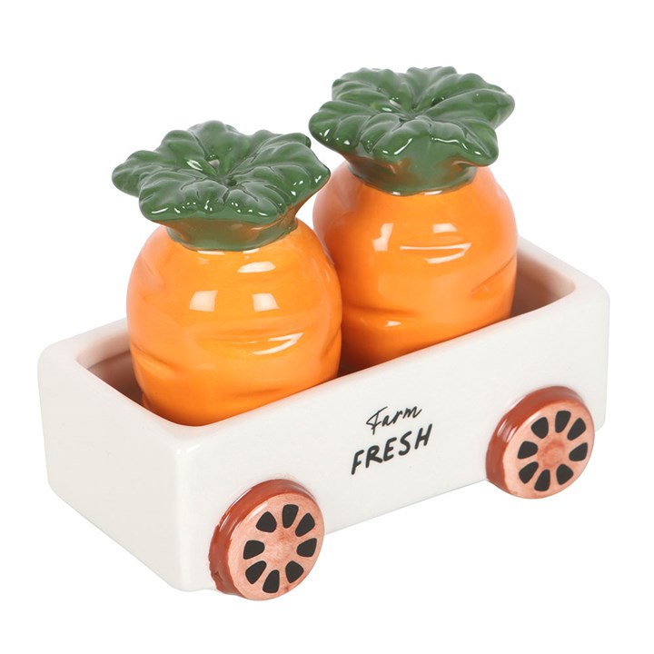 Carrot Salt and Pepper Shaker