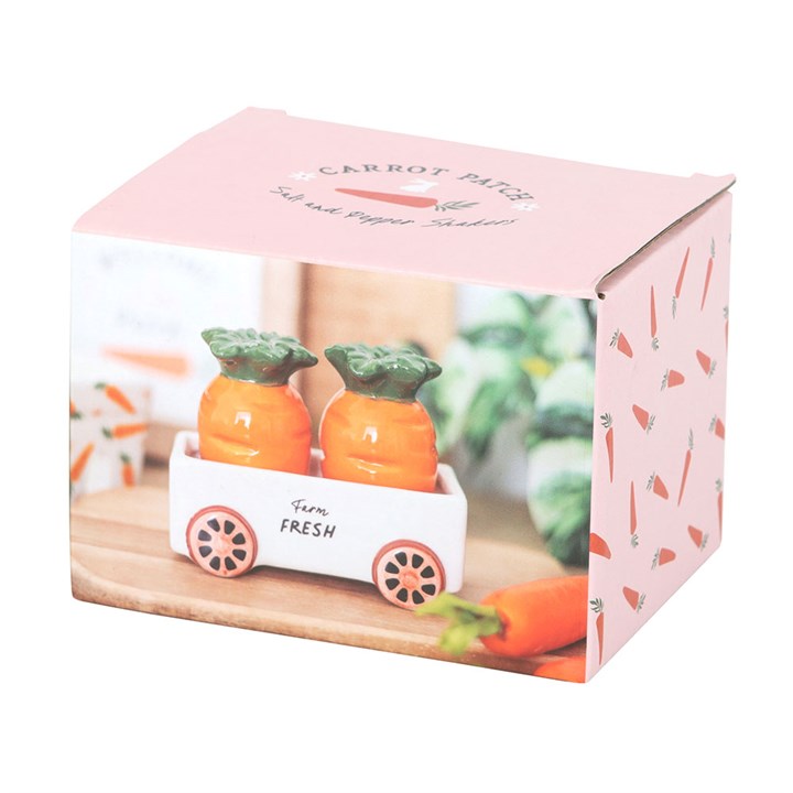 Carrot Salt and Pepper Shaker