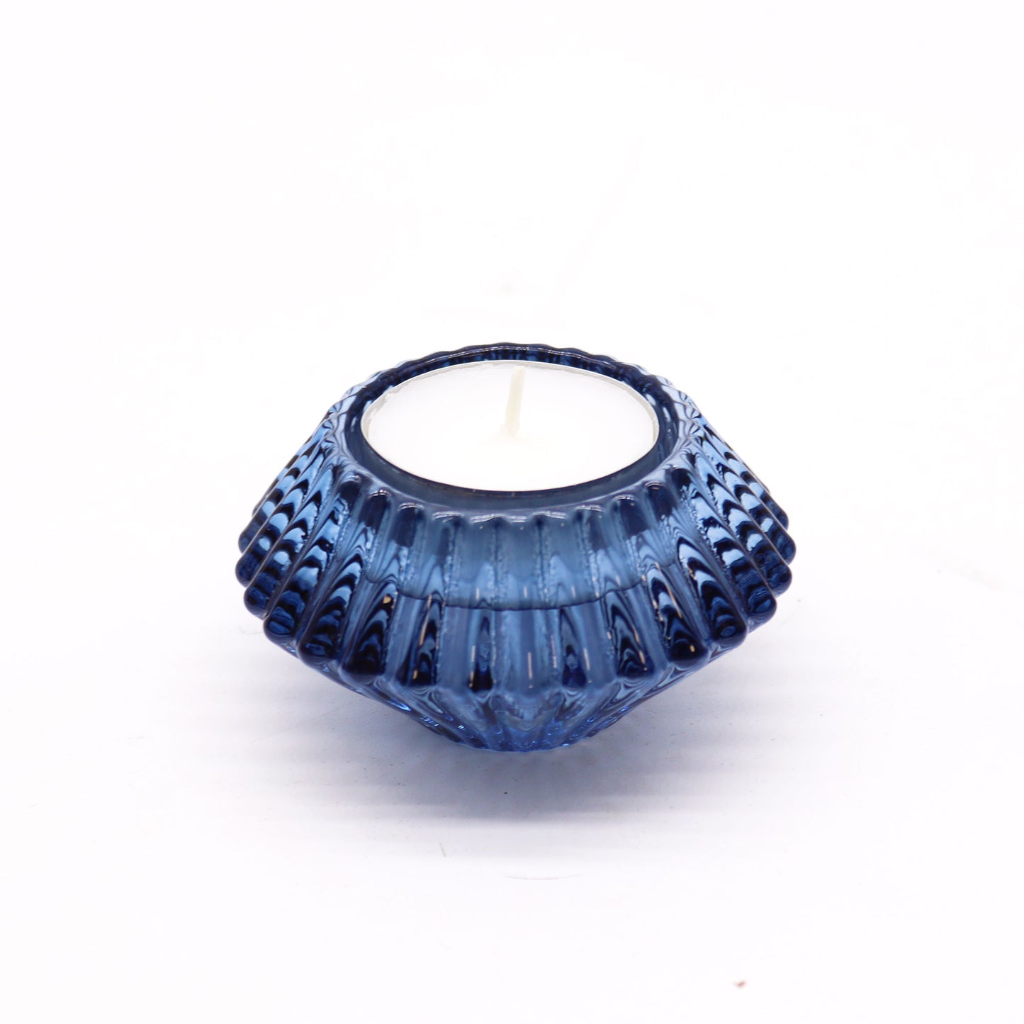 Two way candle holder - Royal Blue