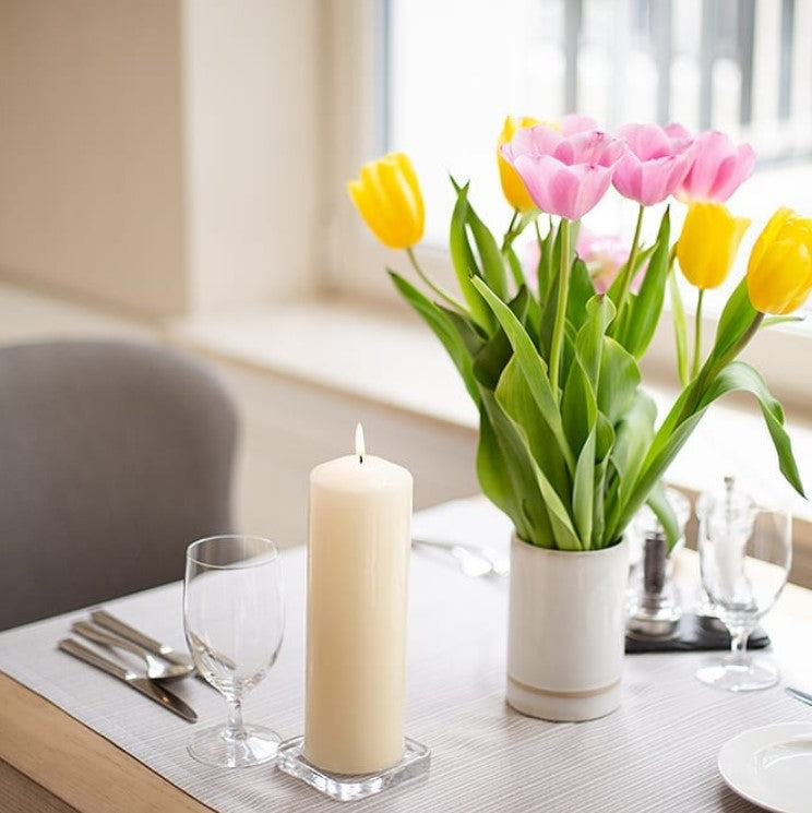 Pillar Candle Small- Ivory