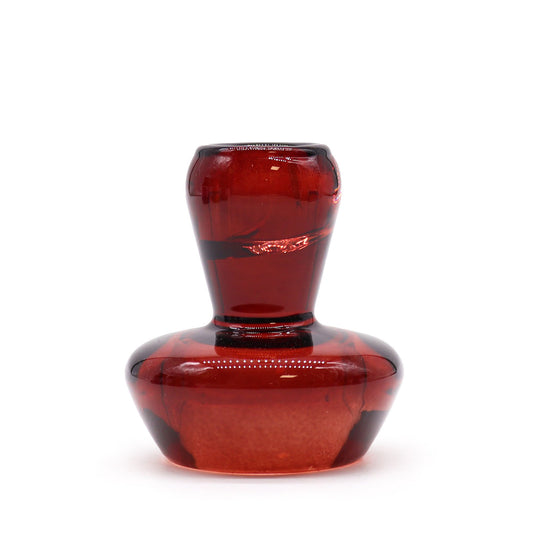 Mushroom Flip Dinner Candle / Tealight Holder - Ruby Red