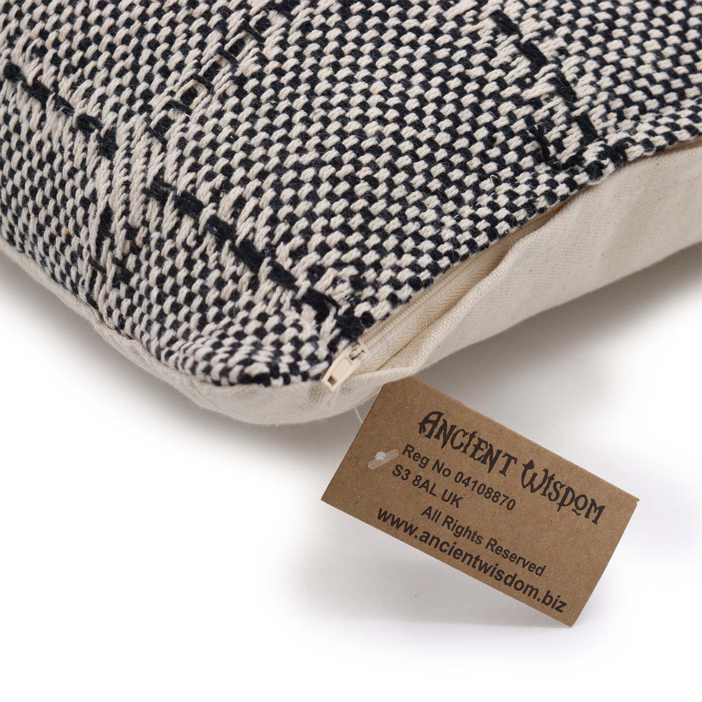 Classic Cushion Cover - Squares Grey