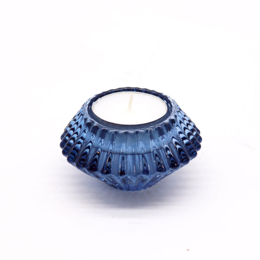 Two way candle holder - Royal Blue